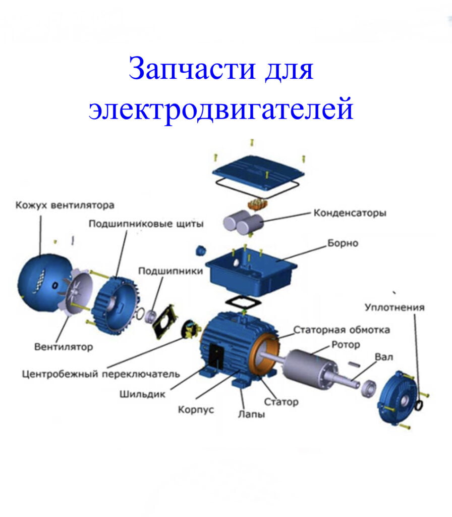 конструкция электродвигателя